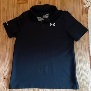 Boys under armor golf shirt.